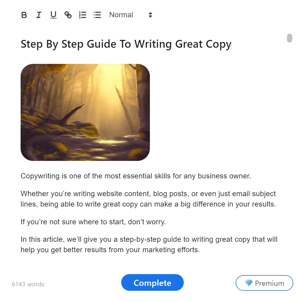 AtOnce AI Content Writing and Generator